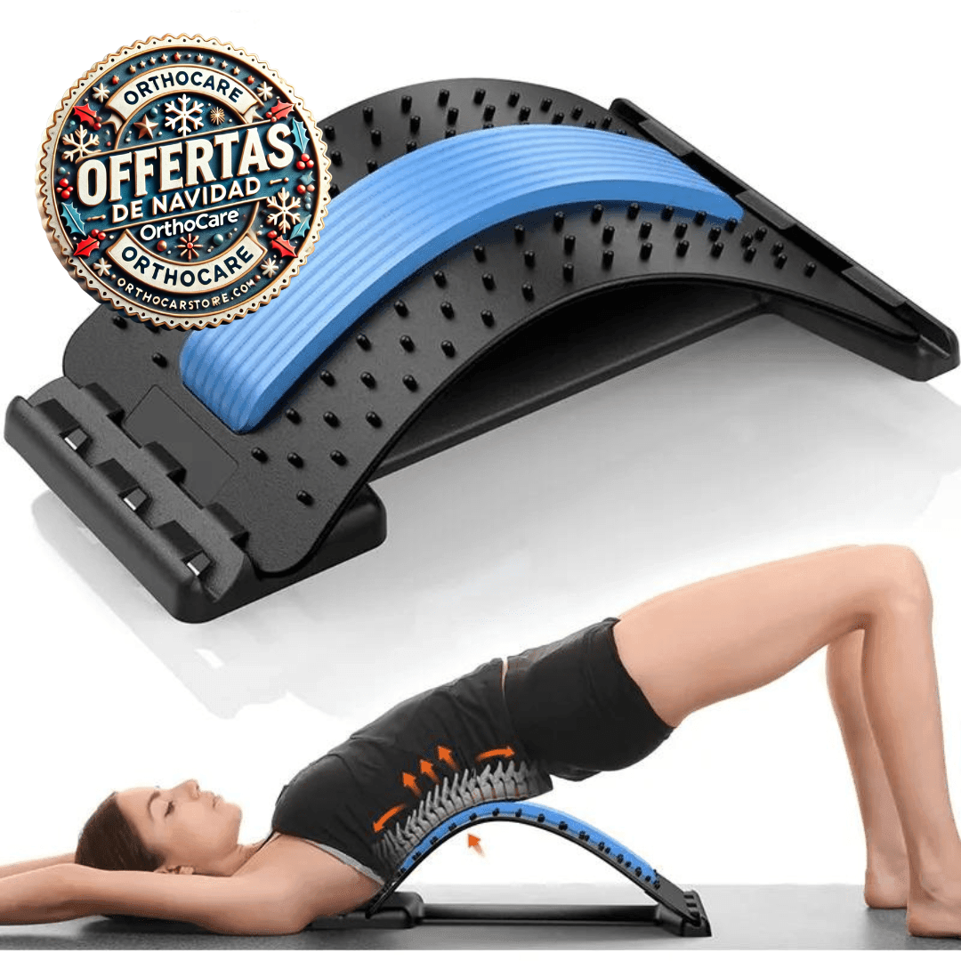 Corrector/Masajeador para la Columna Vertebral y Lumbar - (Soporta hasta 170 kg)